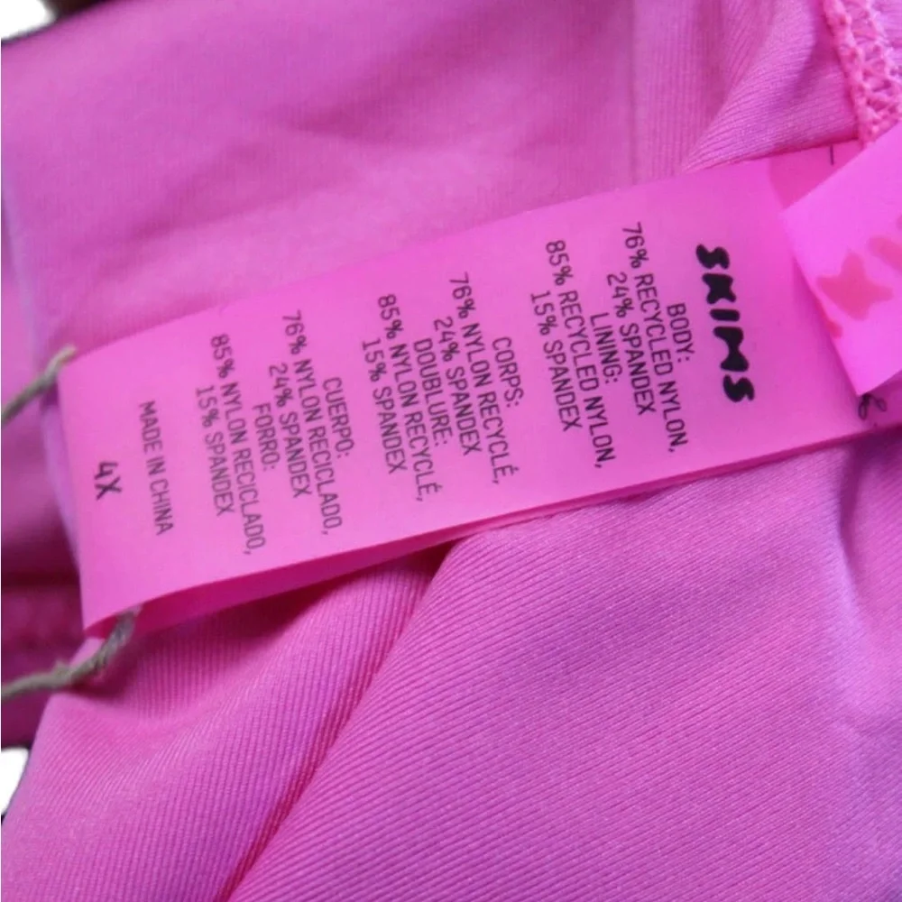 Skims hot Pink Bikini Bottom 4x Kim kardashian nwt summer ready